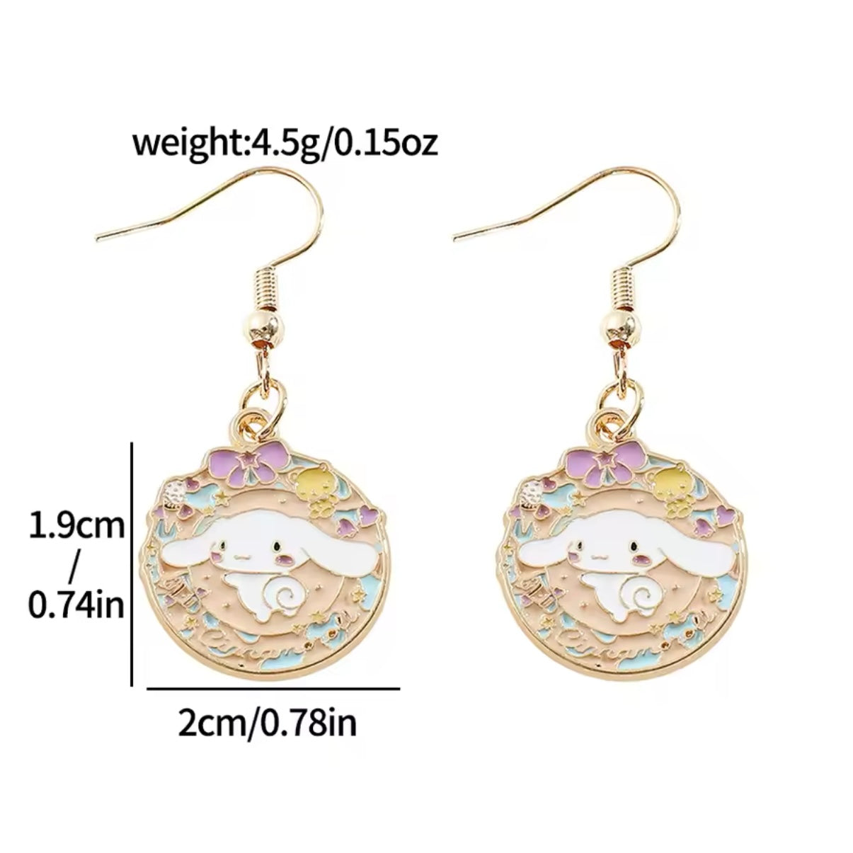 Aros “Cinnamoroll Sanrio”