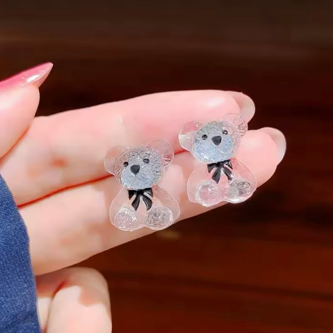 Aros “Ositos Transparentes”