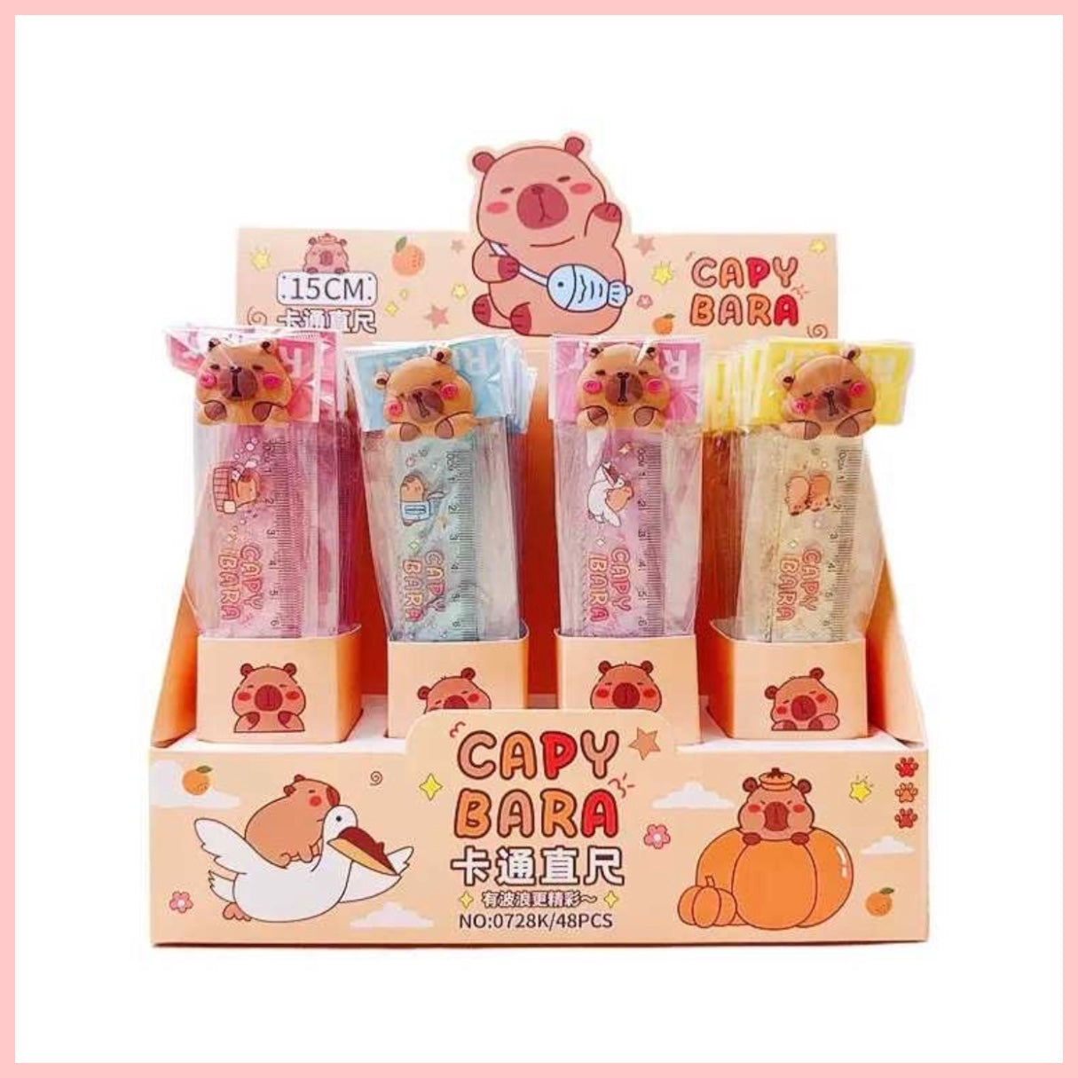 Regla “Capybara”. 15cms