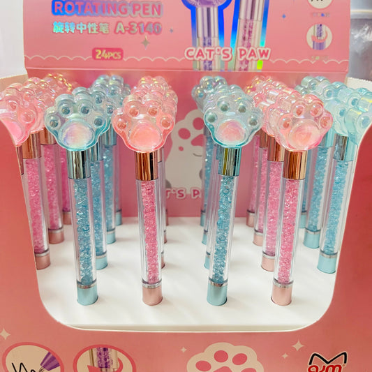 Lápiz Patita de Gato. Tinta Negra