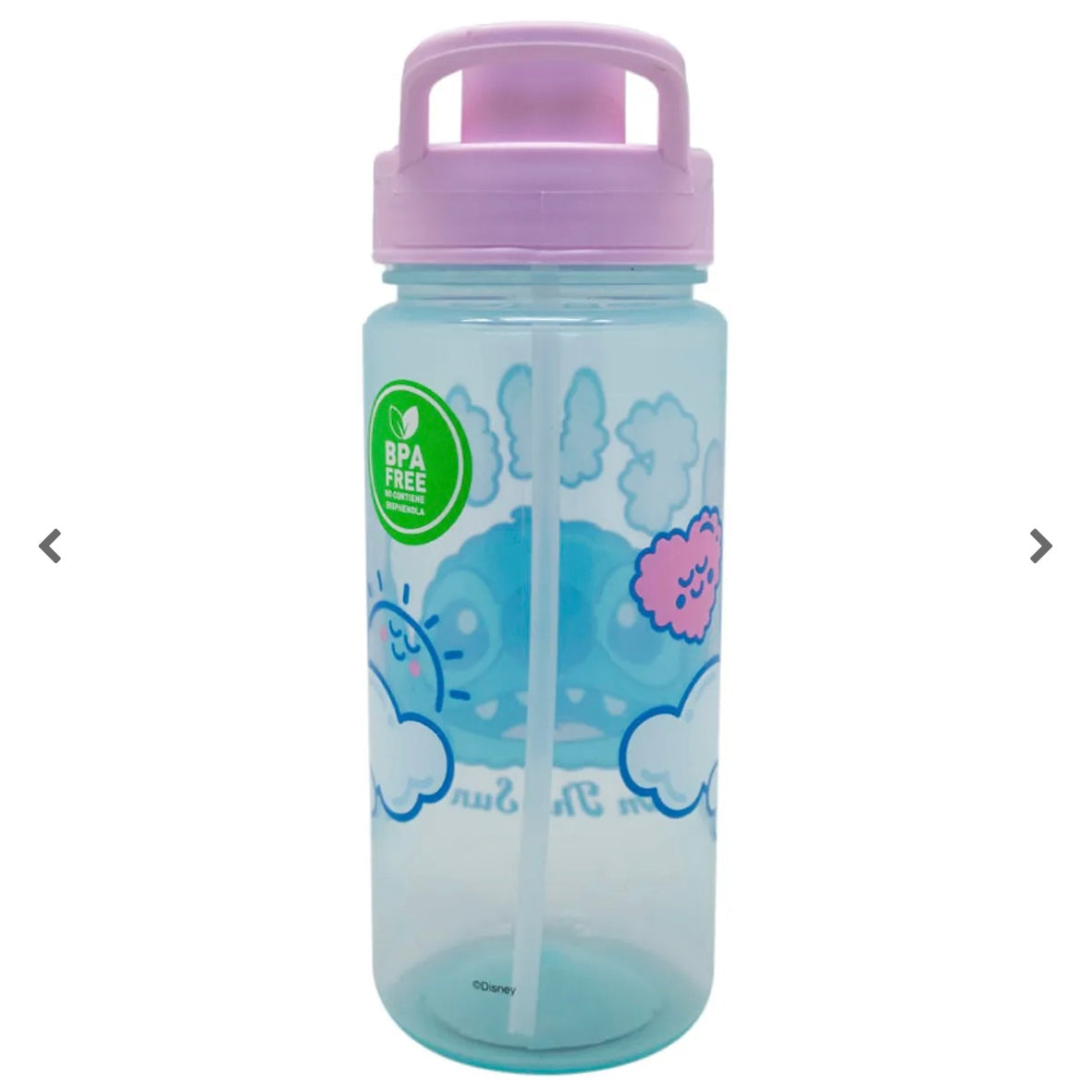 Botella “Stitch”. Material Plástico libre de BPA, 400ml