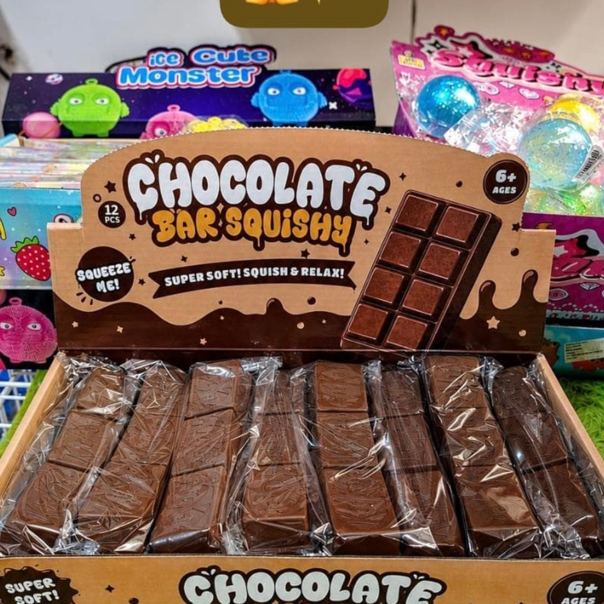 Squishy chocolate “KitKat”
