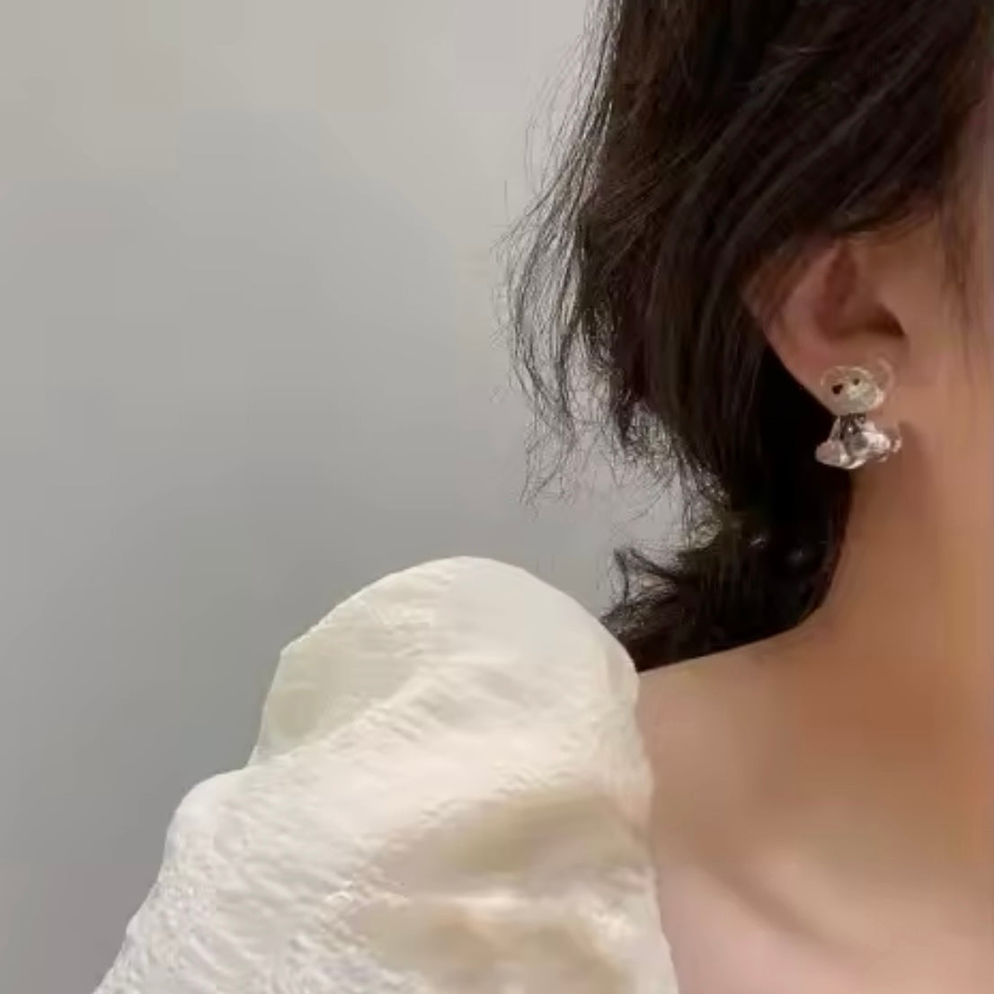 Aros “Ositos Transparentes”