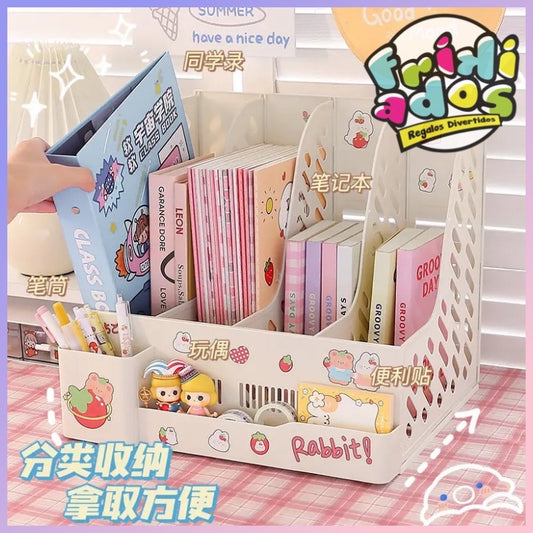 Organizador de Libros Multiespacios + Lámina de stickers