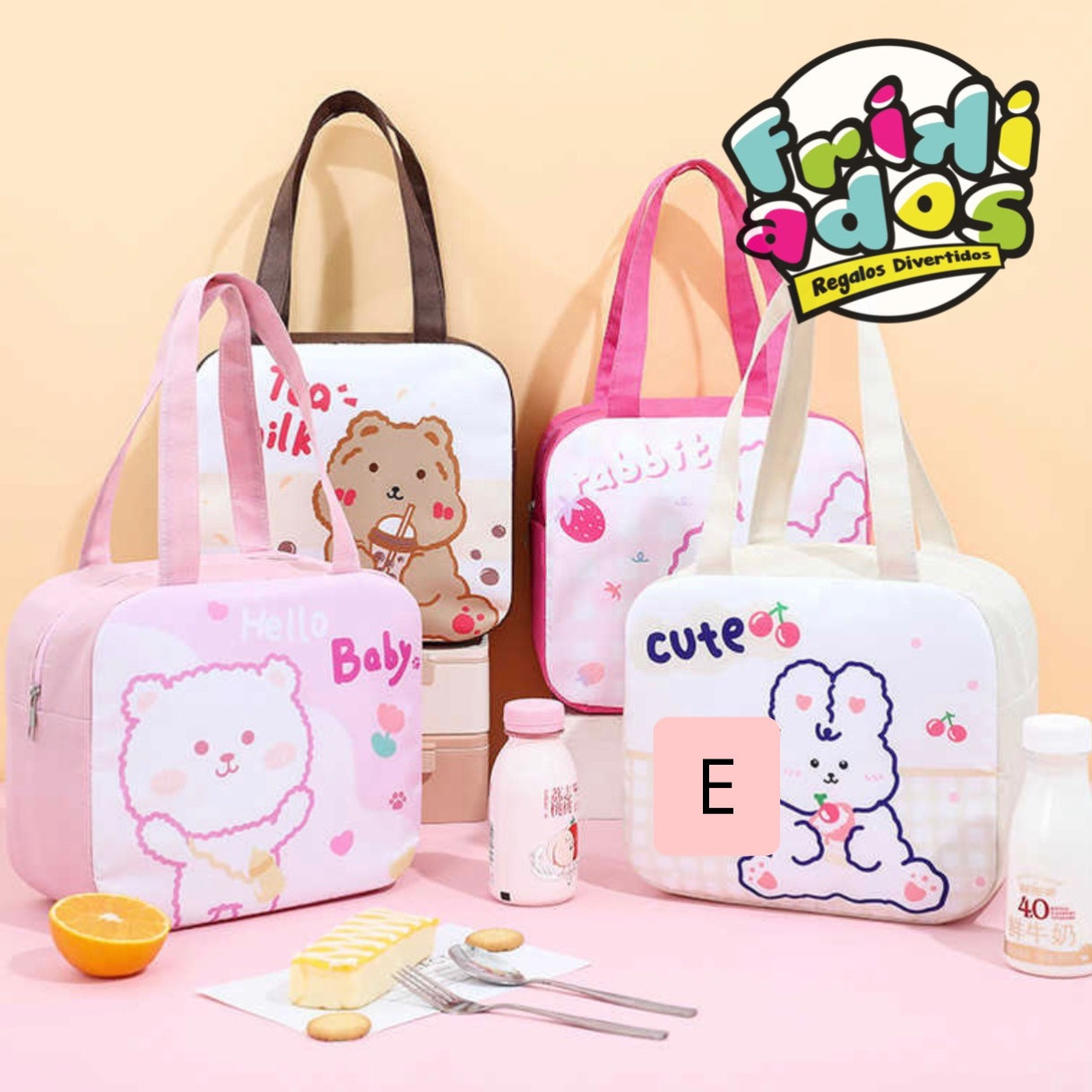 Lonchera Térmica. 24x22x13cms