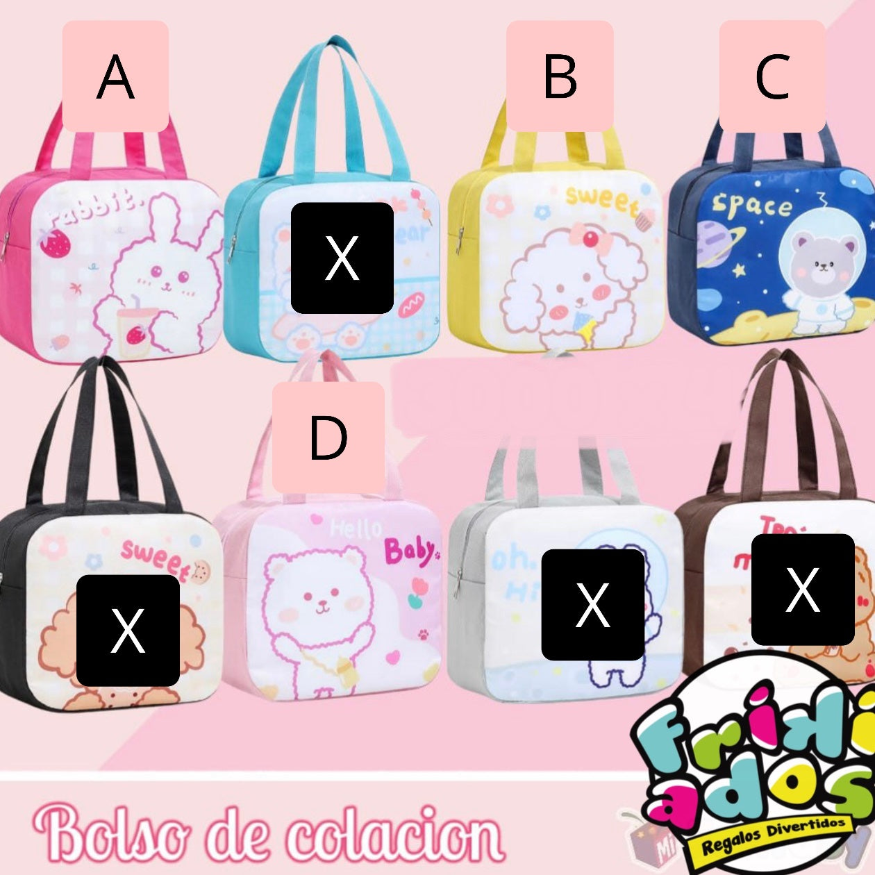 Lonchera Térmica. 24x22x13cms