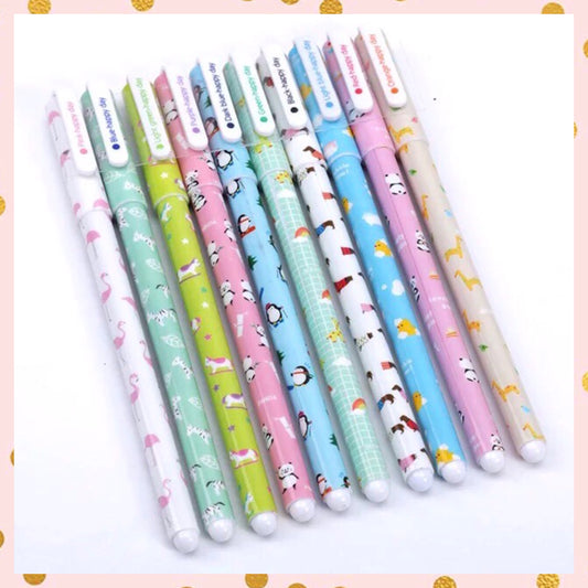 Set tiralineas animalitos 10 colores, vienen en cajita plástica - Frikiados