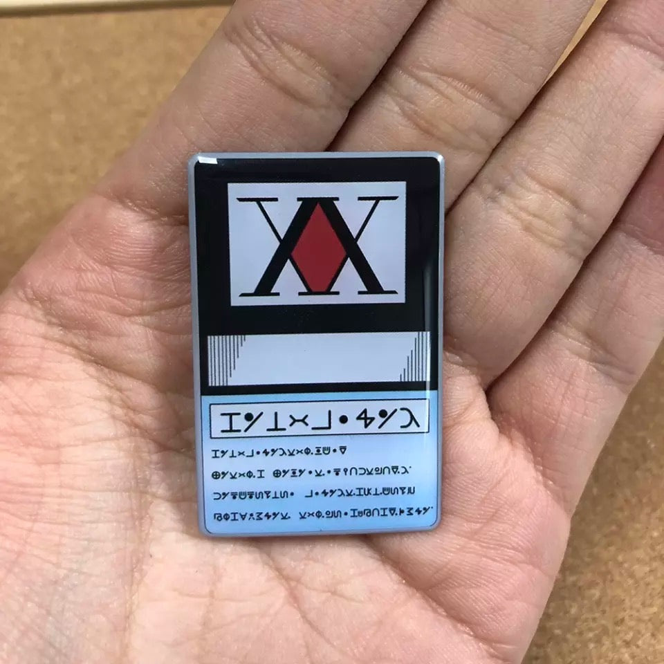 Pin "Licencia de Cazador" Cazador X