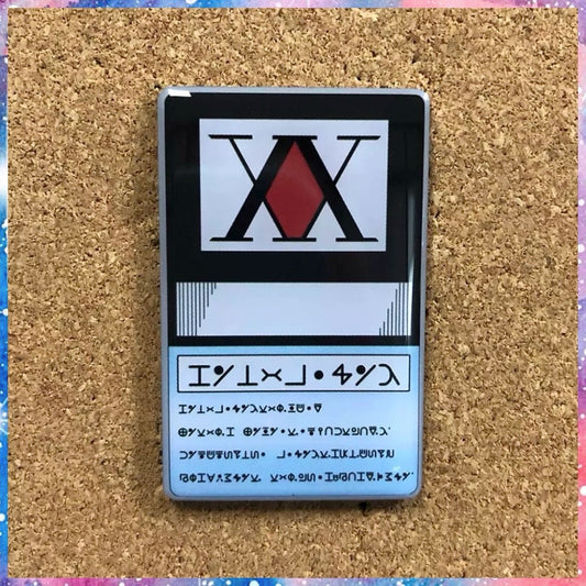 Pin "Licencia de Cazador" Cazador X