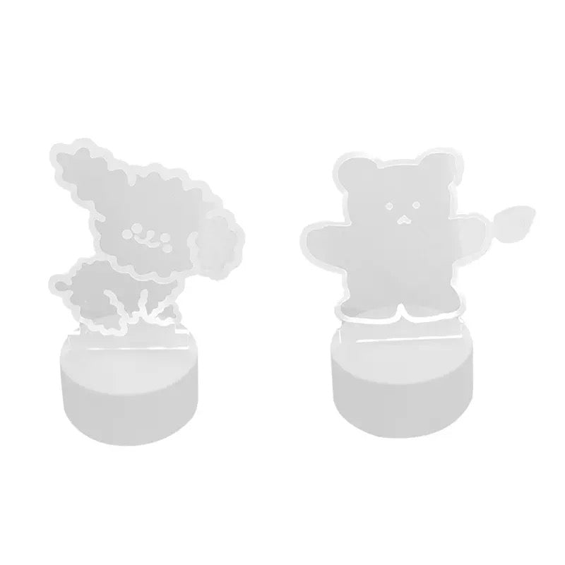 Lámpara “Súper Cute”,Luz Led, 16x10cms