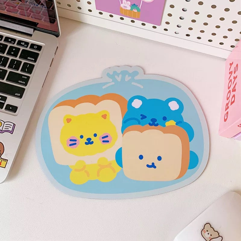 Mouse Pad “Animalitos Kawaii”, 22x18cms aprox