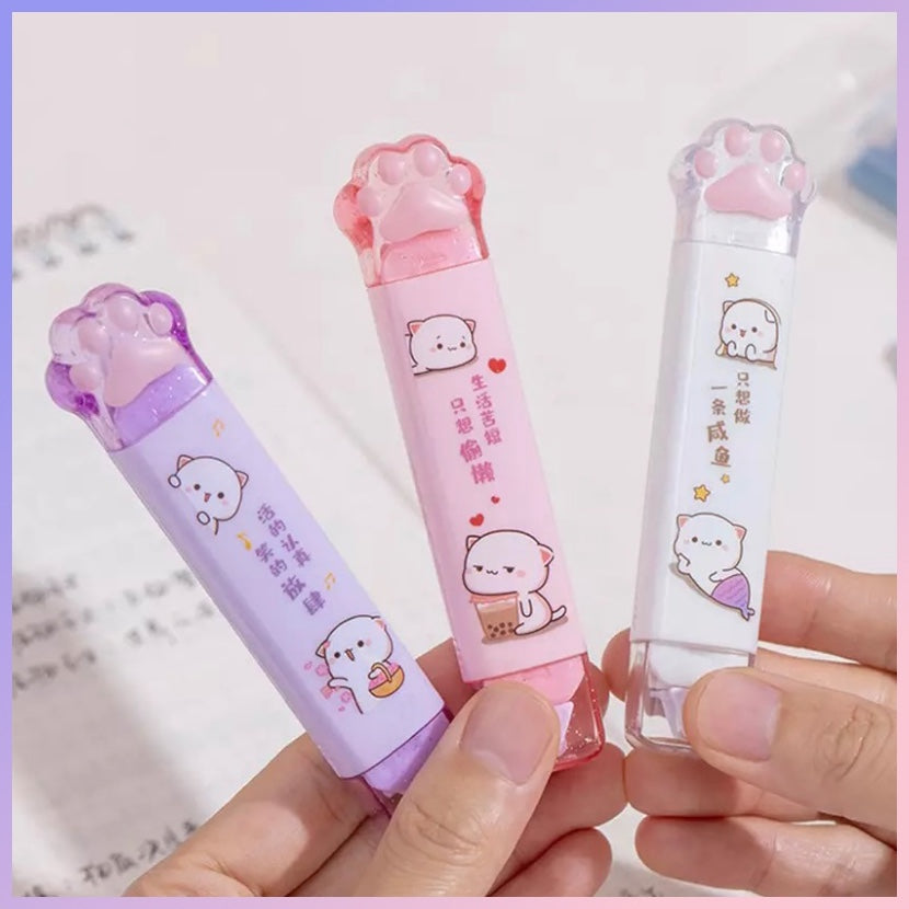 2en1 Pegamento en Cinta + Corrector en Cinta “Patita”