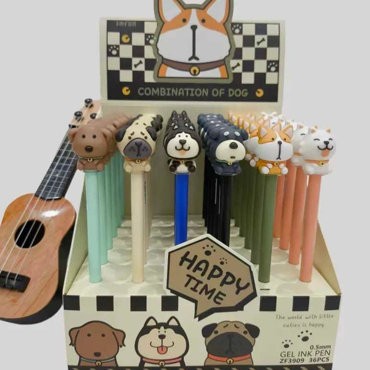 Lápiz “Perritos”. Tinta Azul