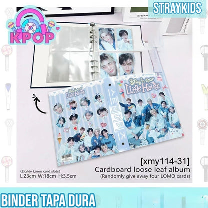 Binder Tapa Dura “Straykids”. 23x18cms