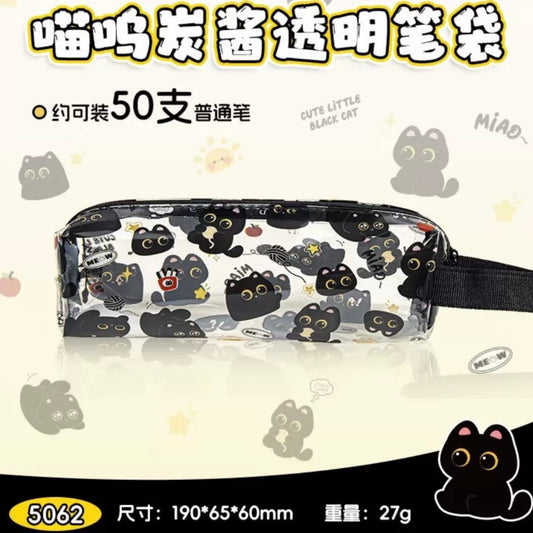 Estuche Transparente “Gatitos”