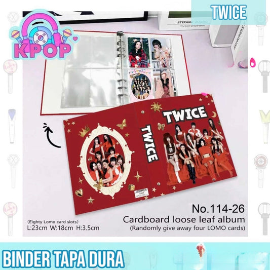 Binder Tapa Dura “Twice”. 23x18cms