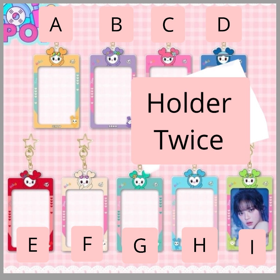 Holder Porta Photocards o Porta Credencial “Twice Lovely”.