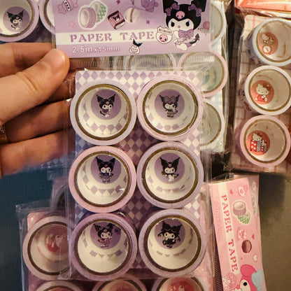 Set 6 Washi Tape “Sanrio”