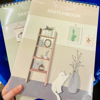 Croquera “Gatito”. 35x25cms