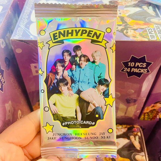Set 10 Photocards Holograficas Sorpresa “Enhypen”