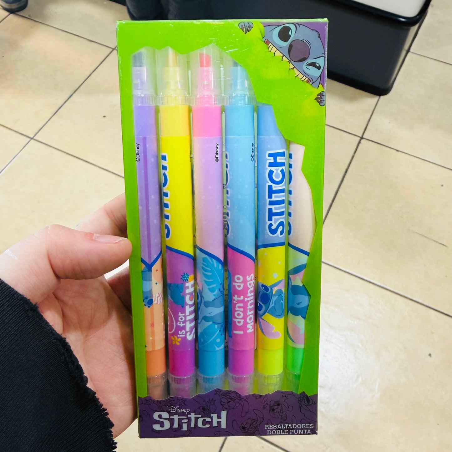 Destacadores Stitch