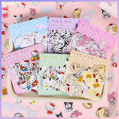 Set 100 Stickers “Sanrio” de