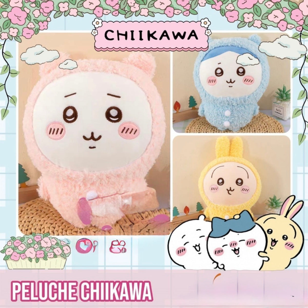 Peluche “Chiikawa Disfrazado”