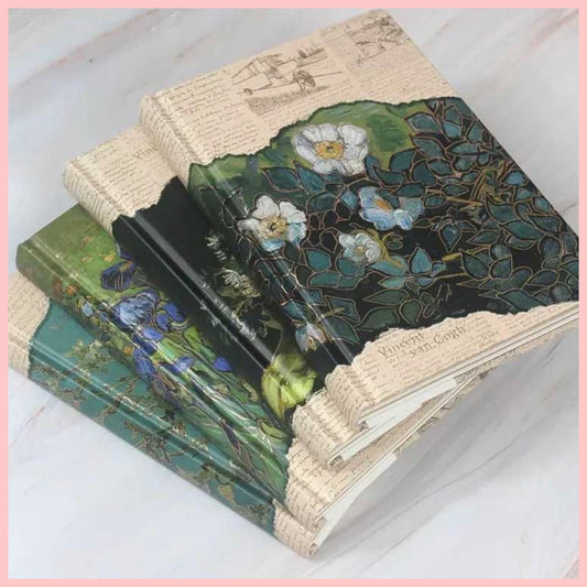 Libreta “Vincent Van Gogh”. Hojas con diseño. 128U, 19x13cms