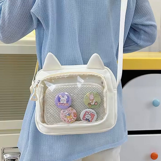 Cartera Orejitas. 22x17x7cms