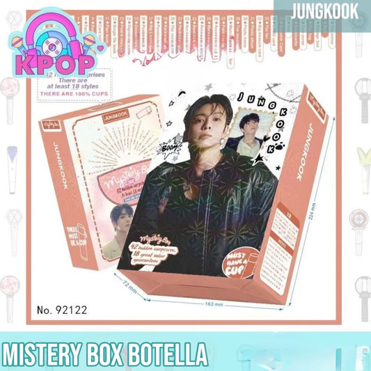 Caja Sorpresa “BTS Jungkook”. Incluye Botella