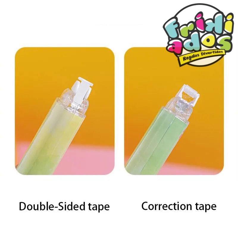 Pegamento en Cinta + Corrector en Cinta “Patita”