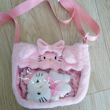 Cartera + Llavero “Sanrio”. 22x16x5Cms