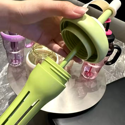 Botella con Bombilla + infusor. 1300ml