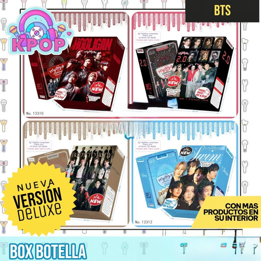 Caja Sorpresa “BTS”. Incluye Botella