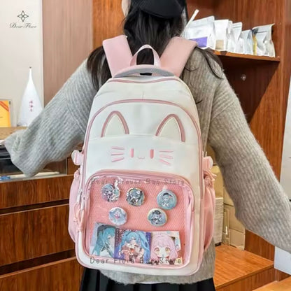 Mochila Impermeable “Gatito”. 44x32x13