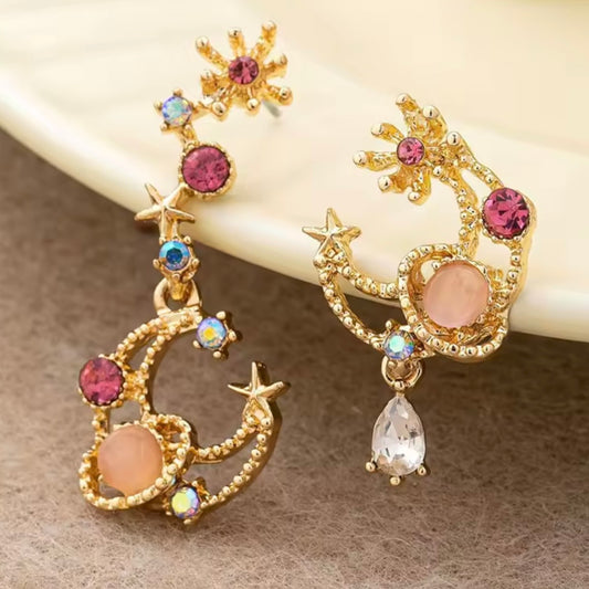 Aros “Luna Estrella”