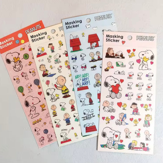 Lámina de Stickers “Snoopy”.