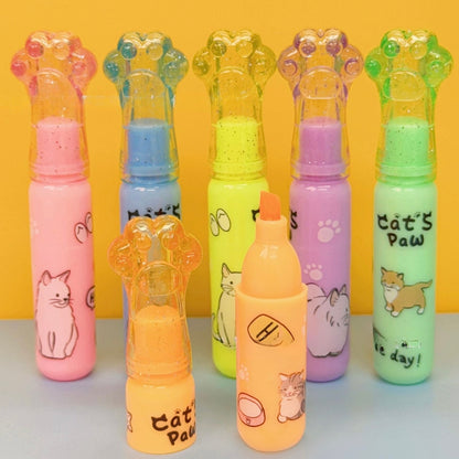 Set 6 Mini Destacadores “Gatitos”
