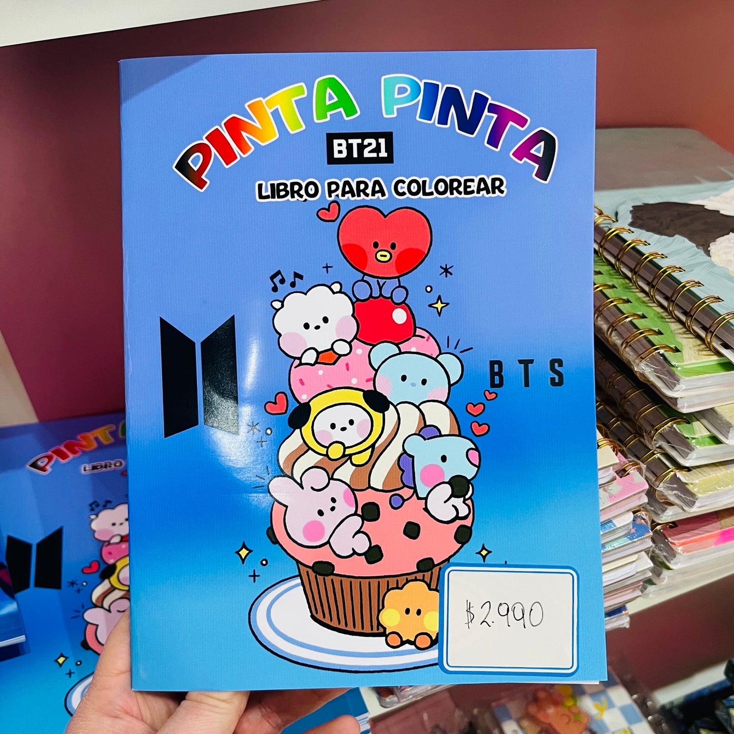 Libro para colorear “BT21”