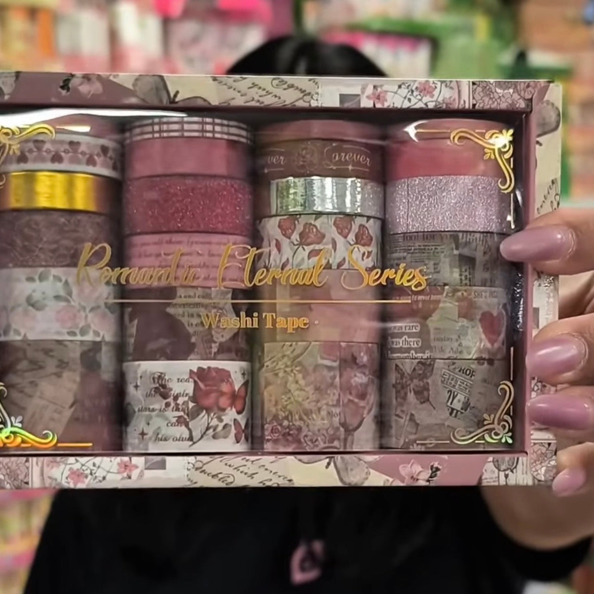 Set 24 Washi Tape Estilo Vintage