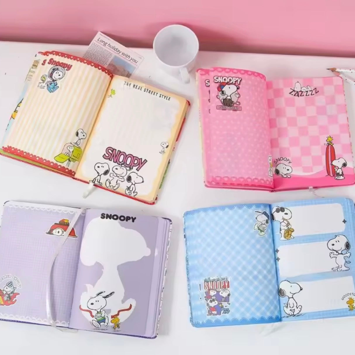 Libreta Acolchada “Snoopy”