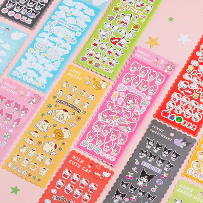 Lámina de Stickers “Sanrio”.