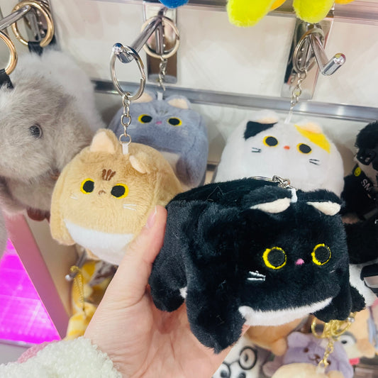 Llavero Felpudo “Gato Cuadrado”