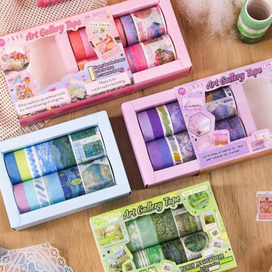Set 12 Washi Tape “Art Gallery”