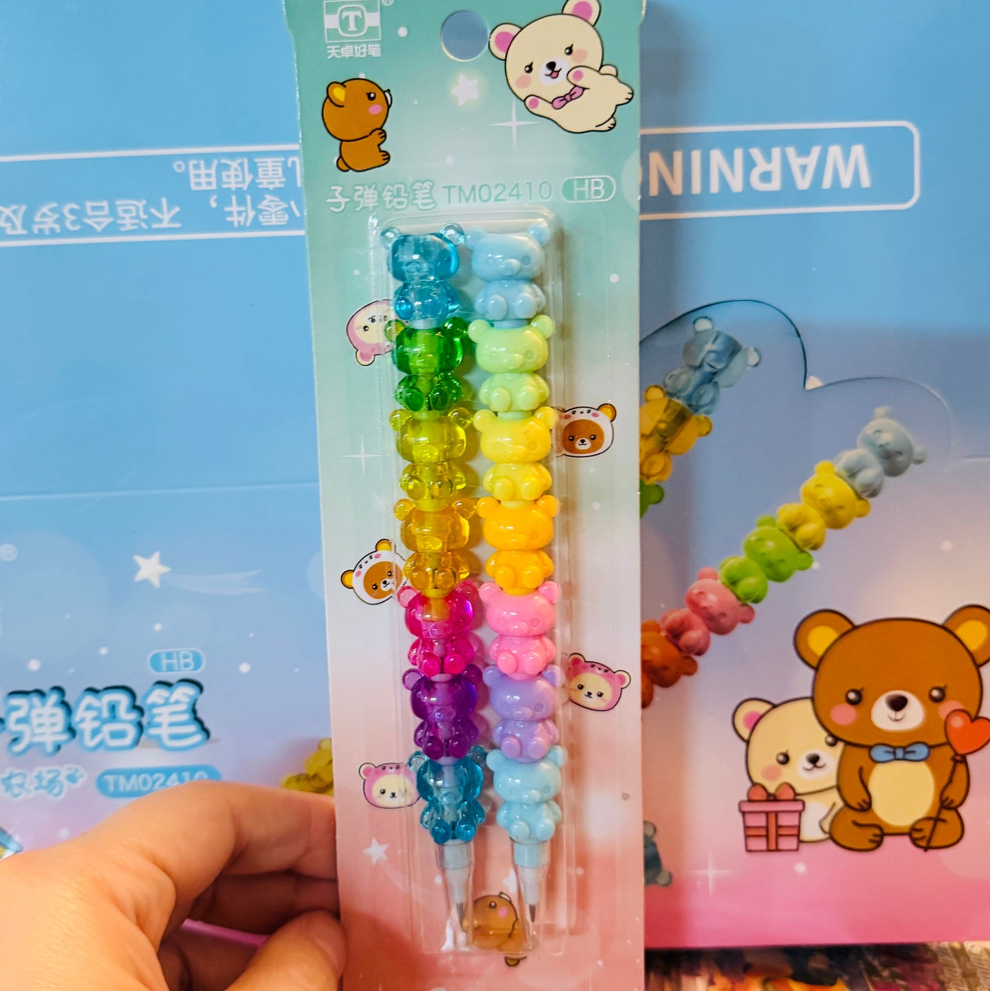 Set 2 Portaminas con minas intercambiables “Ositos”