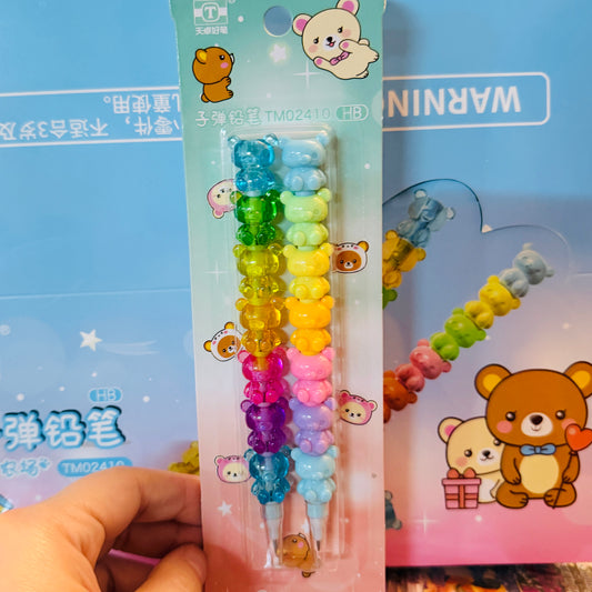 Set 2 Portaminas con minas intercambiables “Ositos”