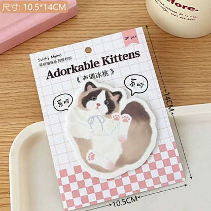 Post it “Gatitos”. (30U)