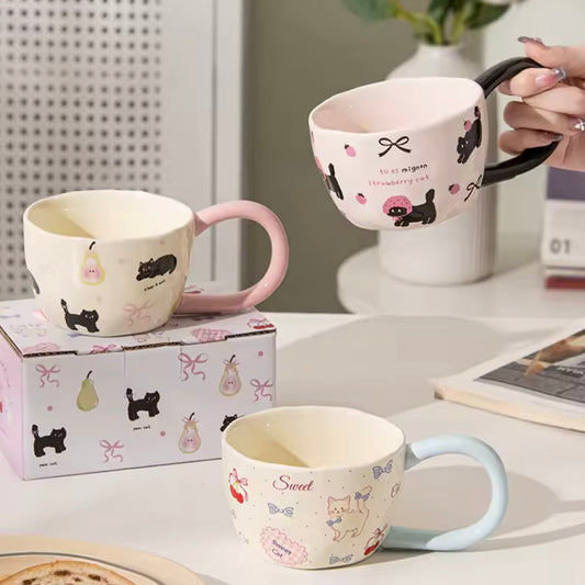 Taza “Gatitos”. Material Cerámica