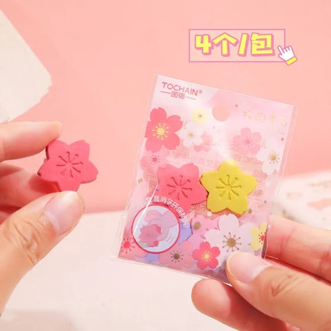 Set 4 Mini Gomas “Sakura”