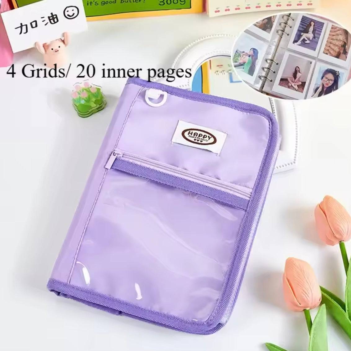 Binder para Photocards. 20 páginas 160 espacios.